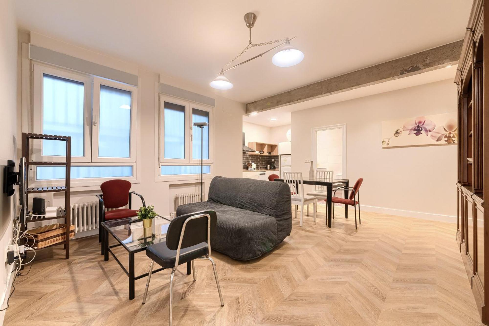 Euskalduna, Vivienda Turistica Moderna Y Renovado Bilbao Exterior foto
