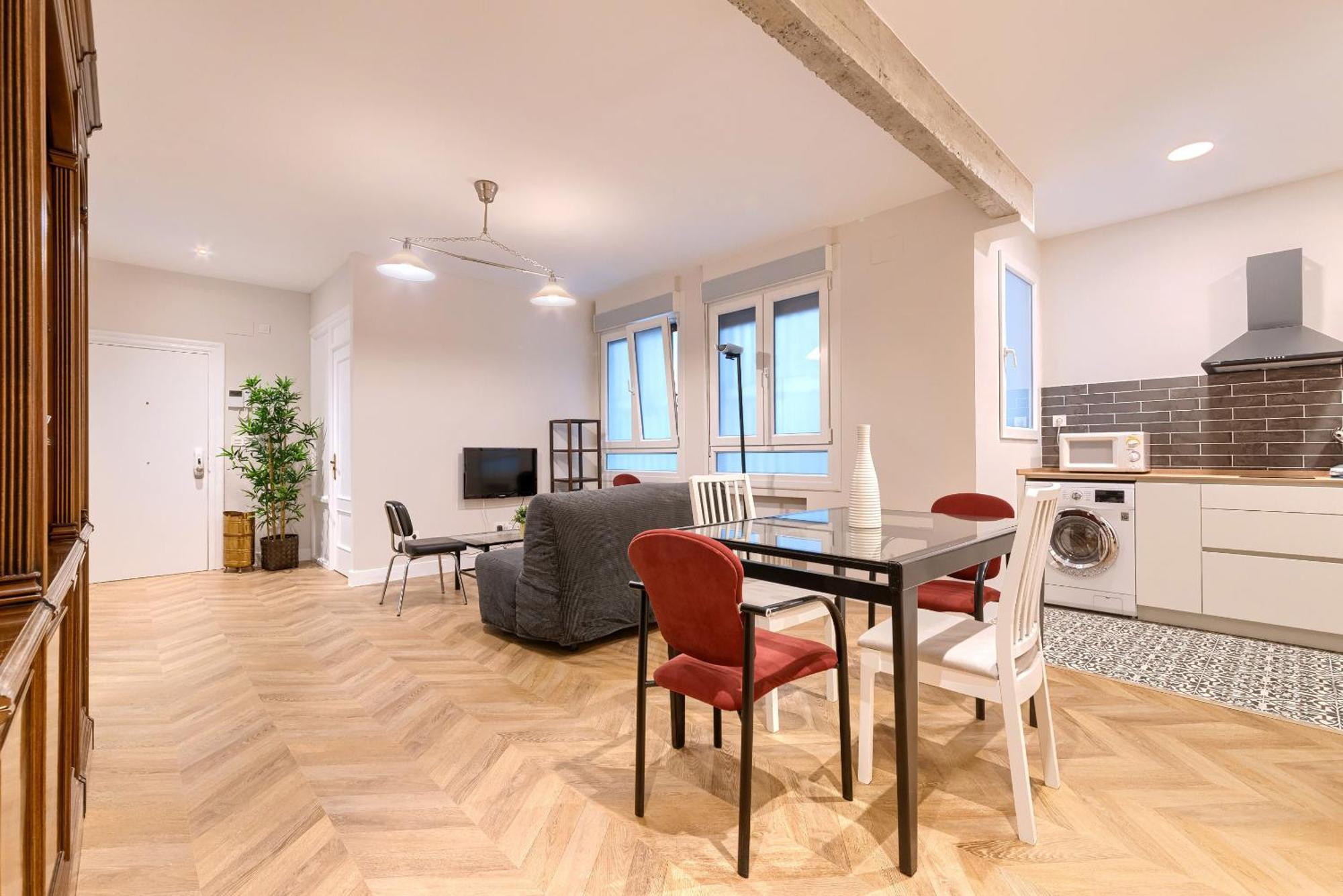 Euskalduna, Vivienda Turistica Moderna Y Renovado Bilbao Exterior foto
